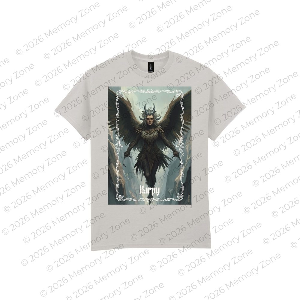 Harpy fantasy mythology t-shirt and art print
