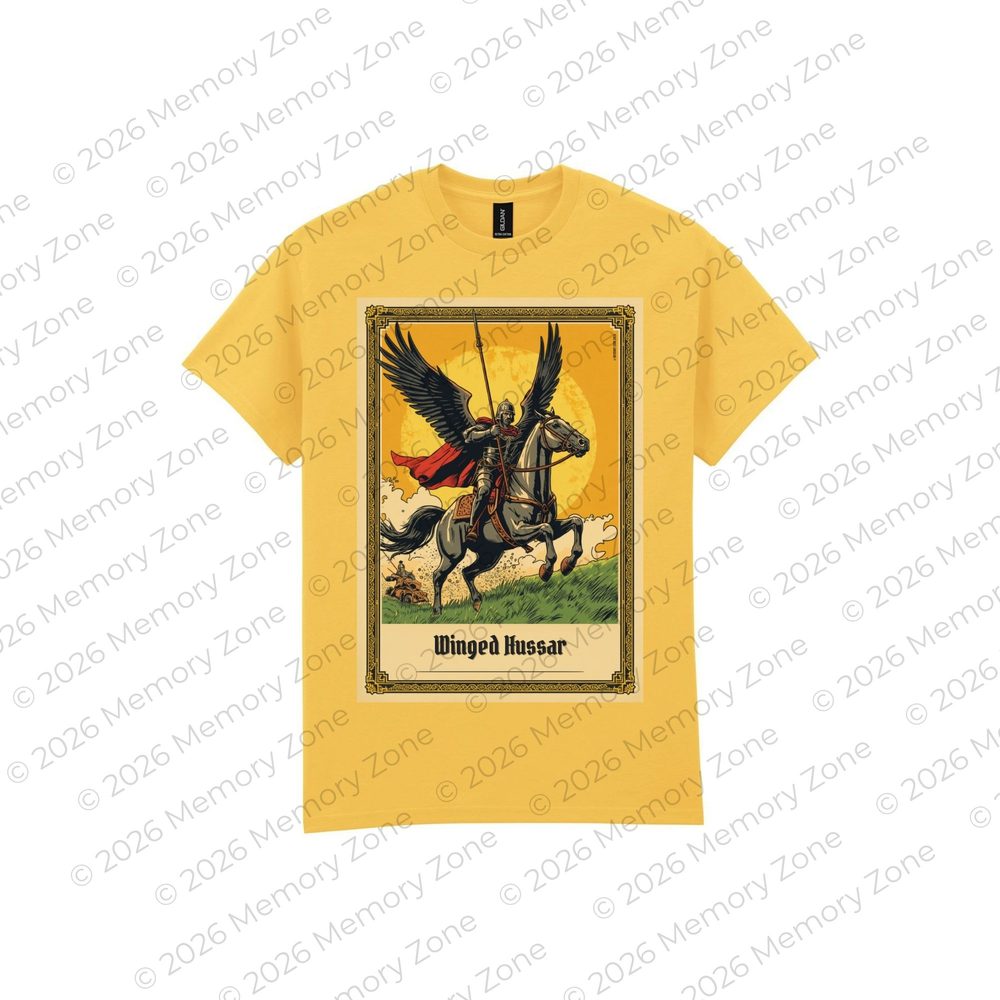 Winged Hussar Polish history t-shirt and art print
